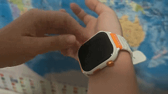 hug宝护光X8青少年电话手表之体验不朽情缘登录可换电操作续航不断Bae(图13)